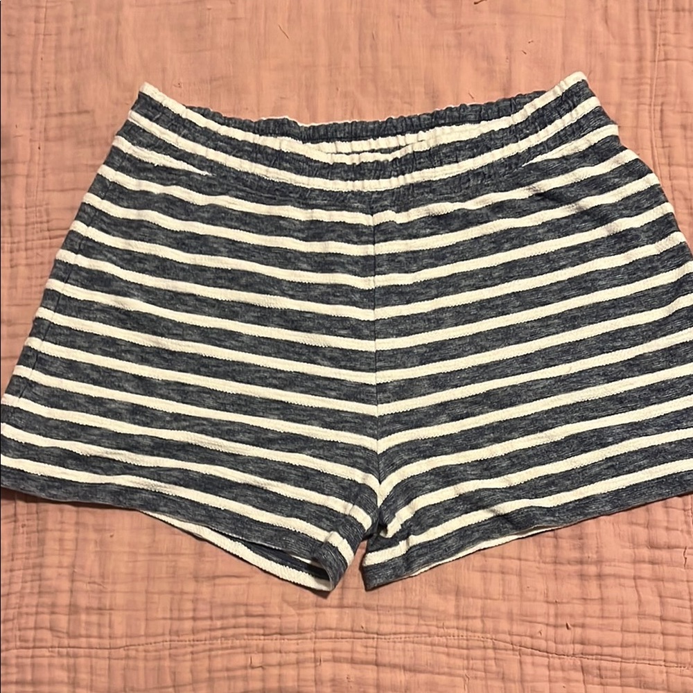 J. Crew Blue and White Casual Shorts